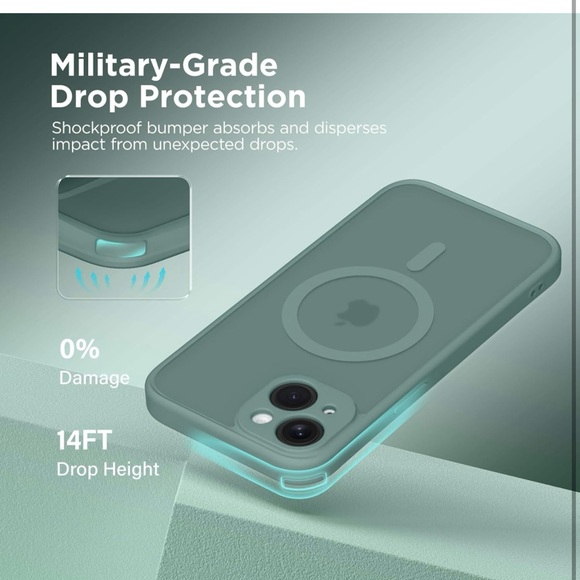 CAPRARO Magnetic for iPhone 14 Case, [Compatible with MagSafe] - Picture 5 of 11